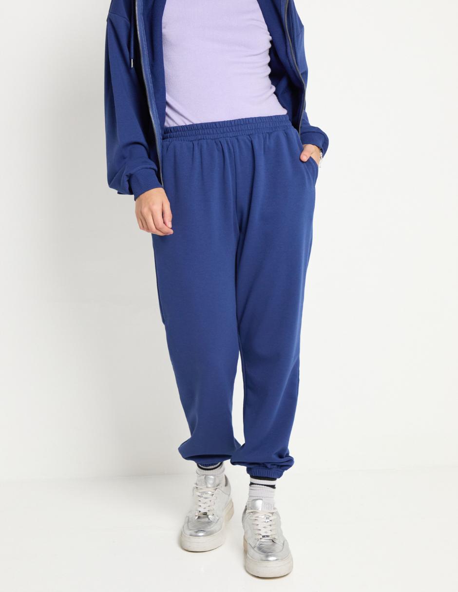 Pants regular con elástico para mujer Pants regular con elástico para mujer