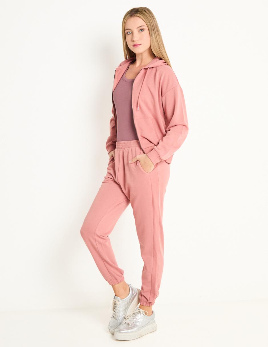 Pants slim con elástico para mujer 3