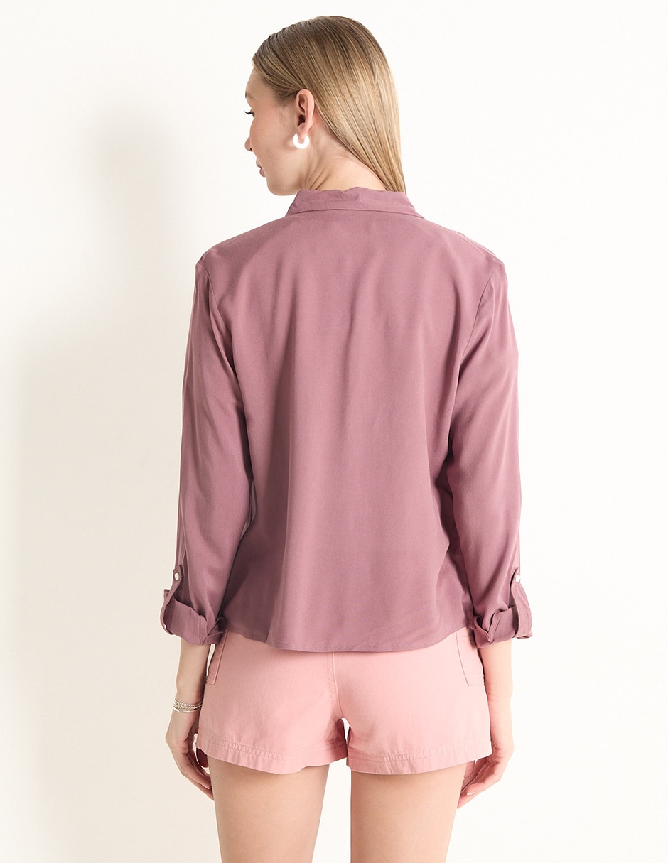 Blusa manga larga para mujer 2