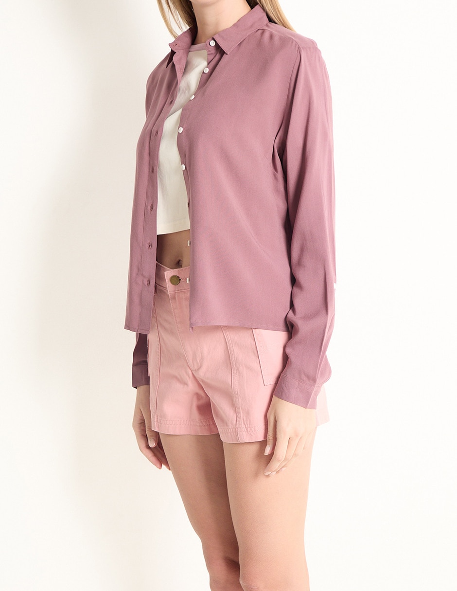 Blusa manga larga para mujer 5