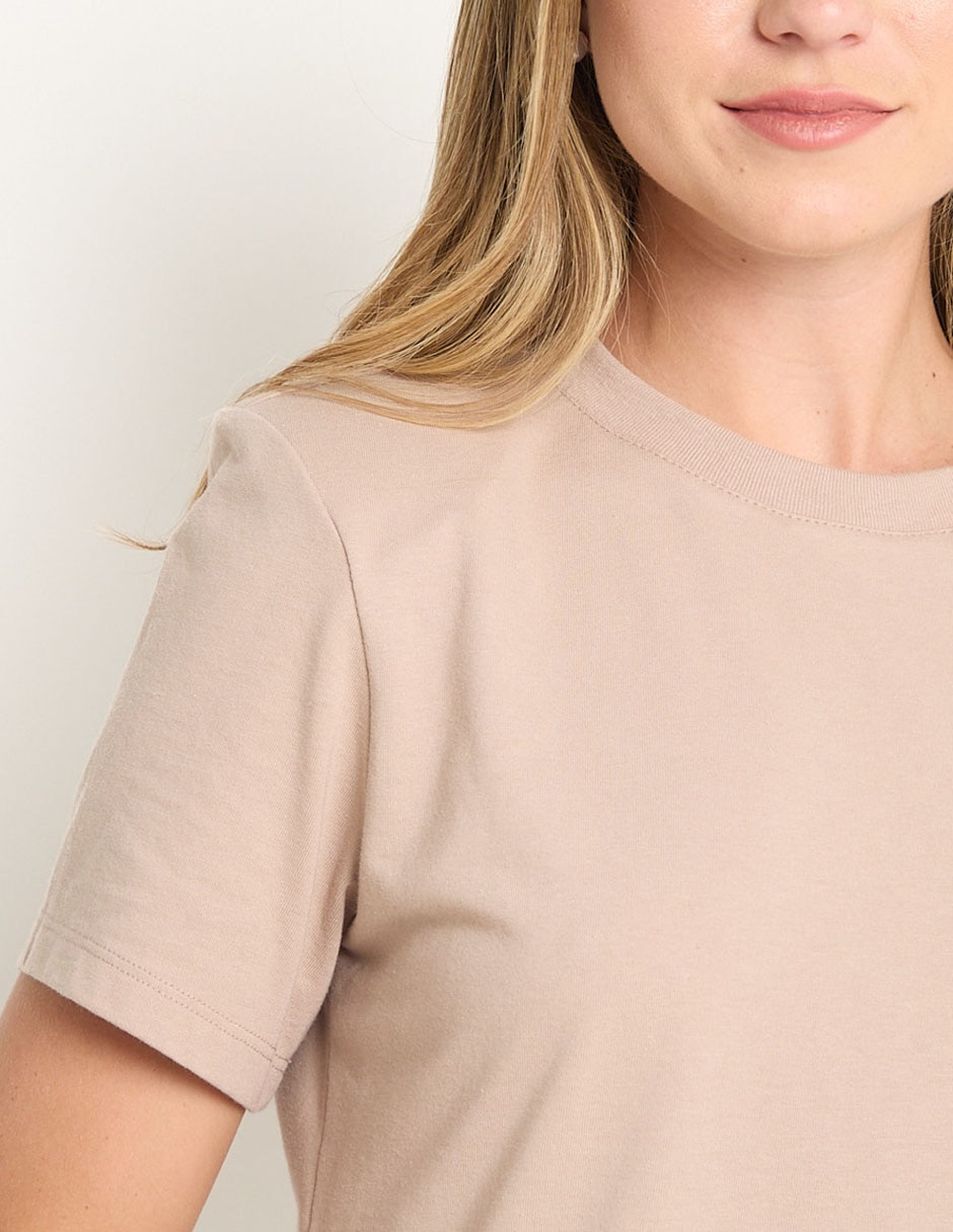 VESTIDO CORTO NON STO, CH, KHAKI CLARO