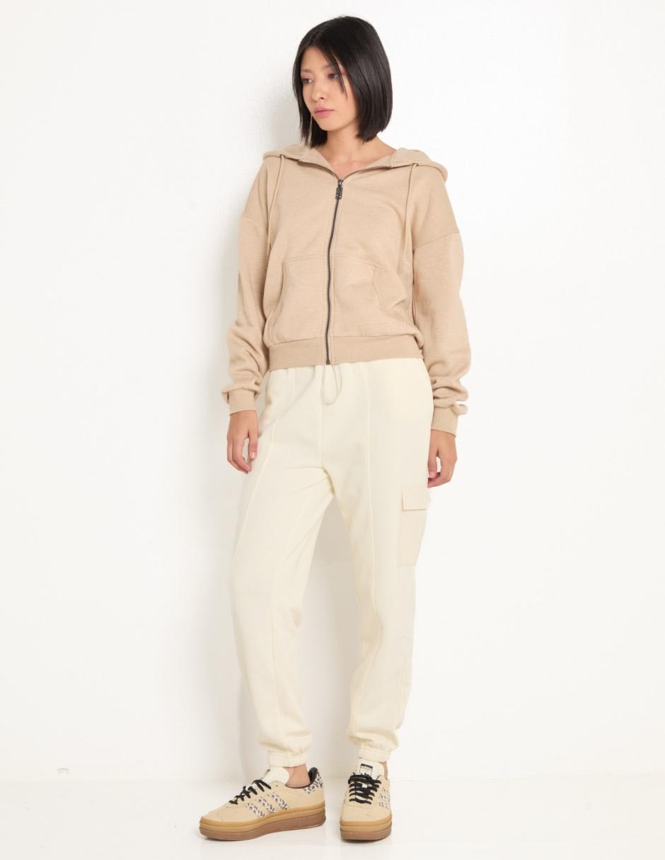 Pants slim con jareta para mujer 3