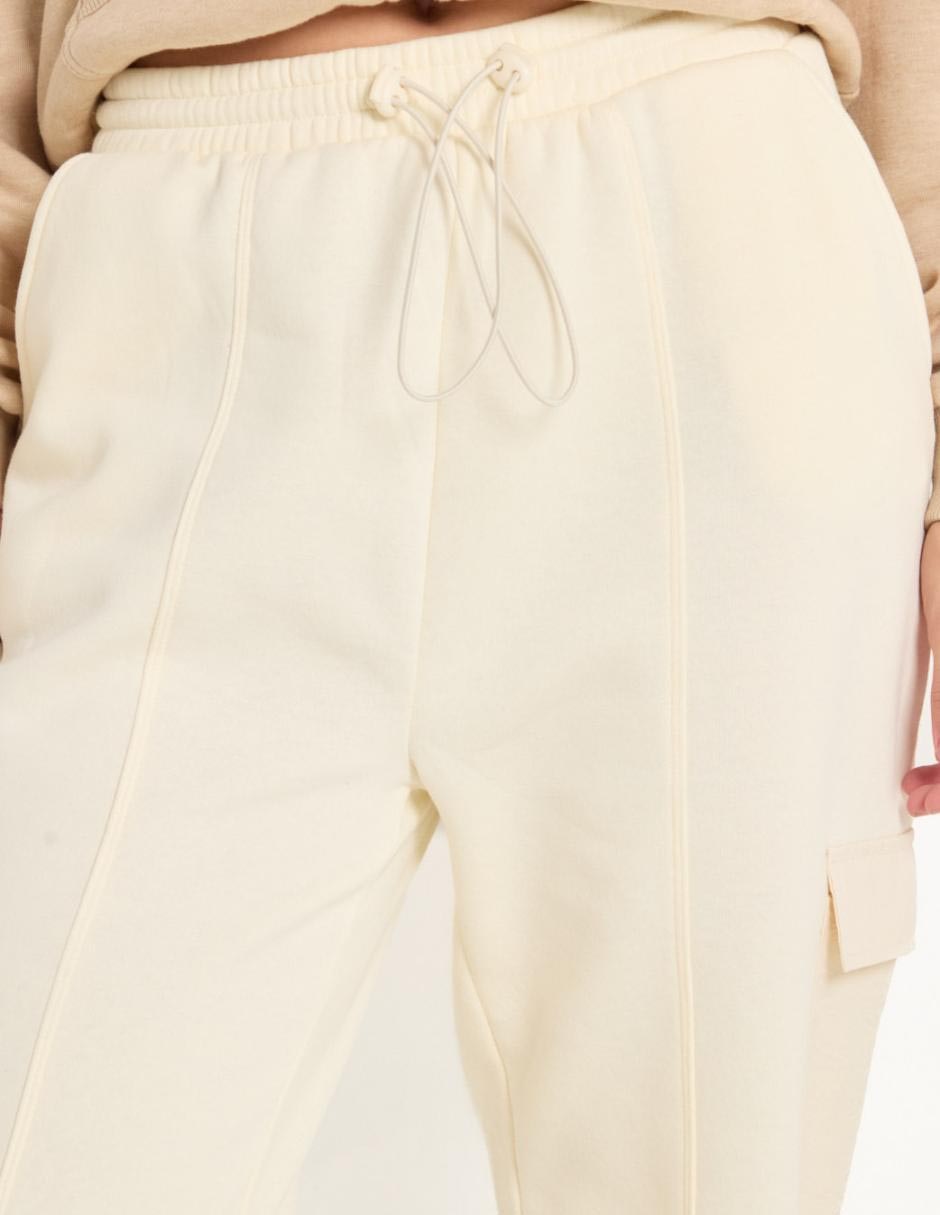 Pants slim con jareta para mujer 4