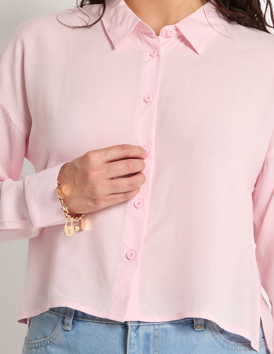 BLUSA NSM25202-C07 NON STOP, M, AZÚCAR