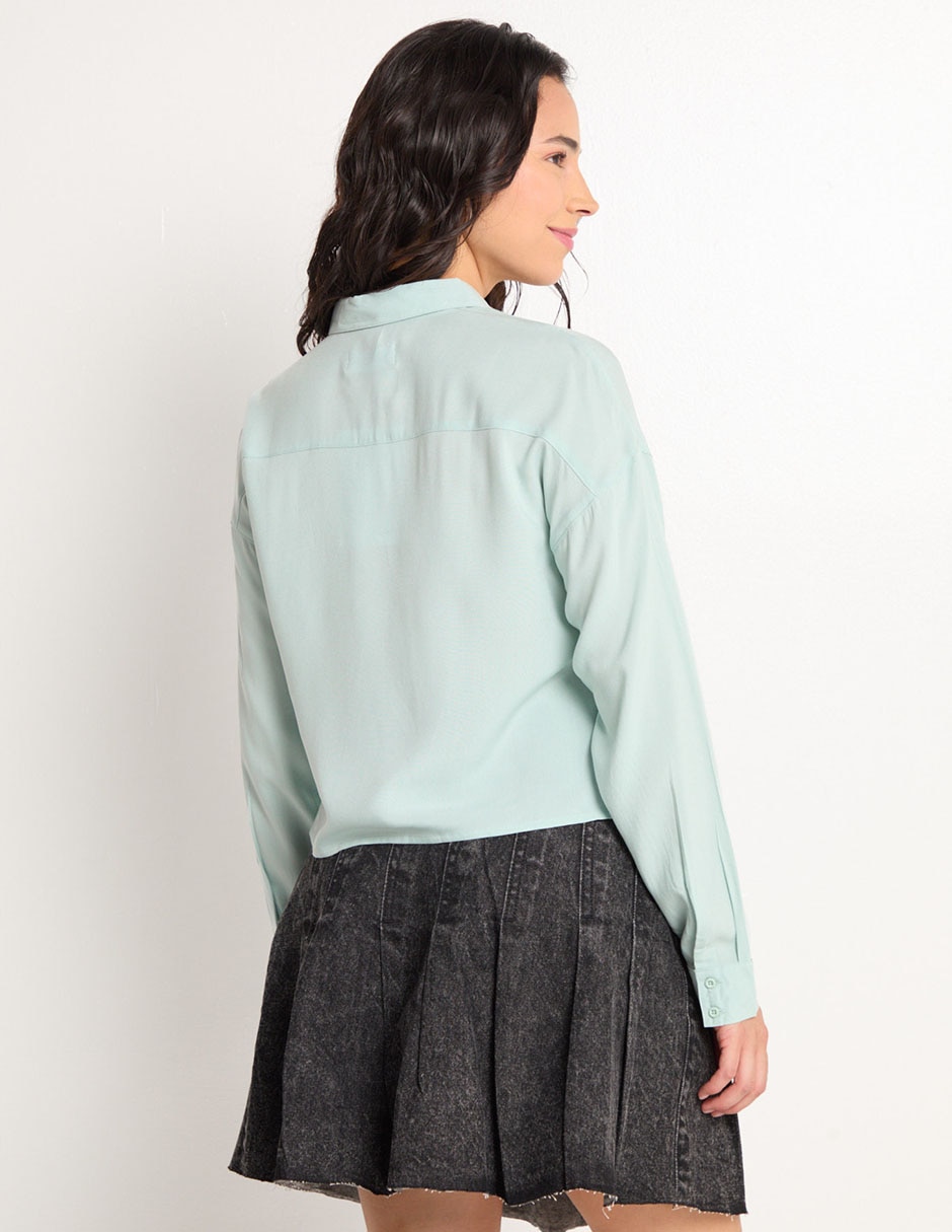 Blusa manga larga para mujer 2