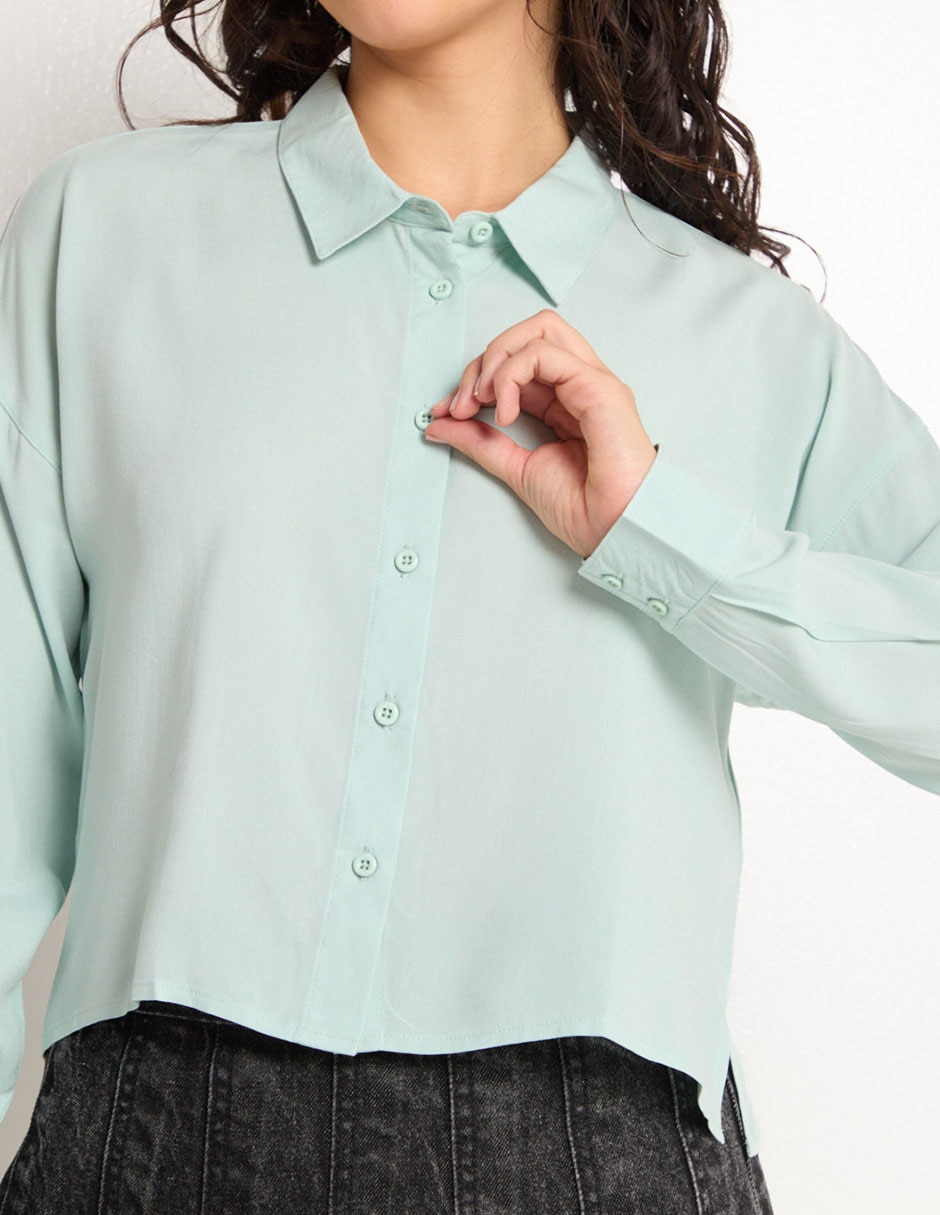 Blusa manga larga para mujer 4