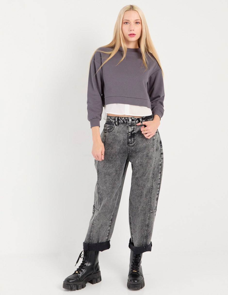 Jeans baggy para mujer 3