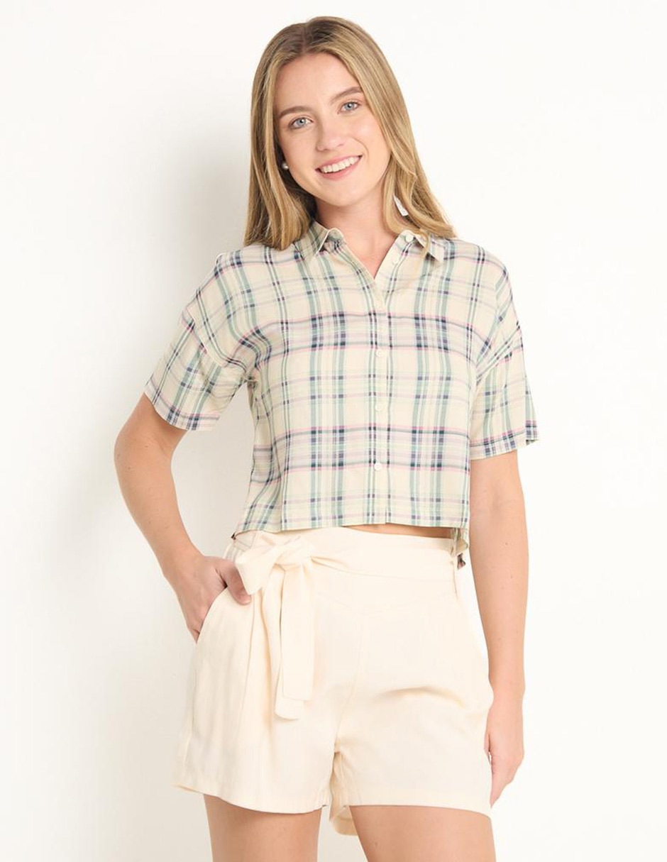 Blusa manga corta para mujer Blusa manga corta para mujer
