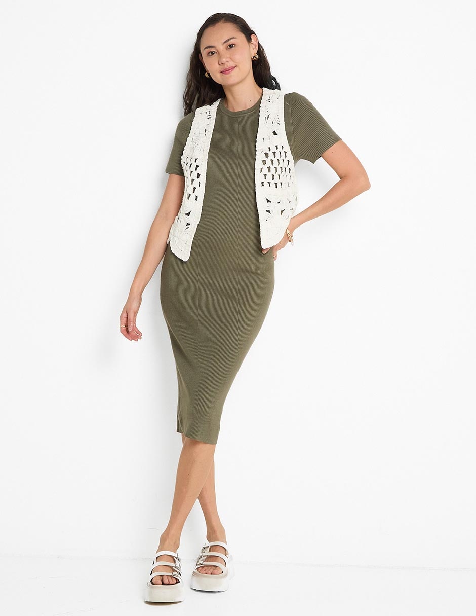 Vestido midi casual para mujer 3