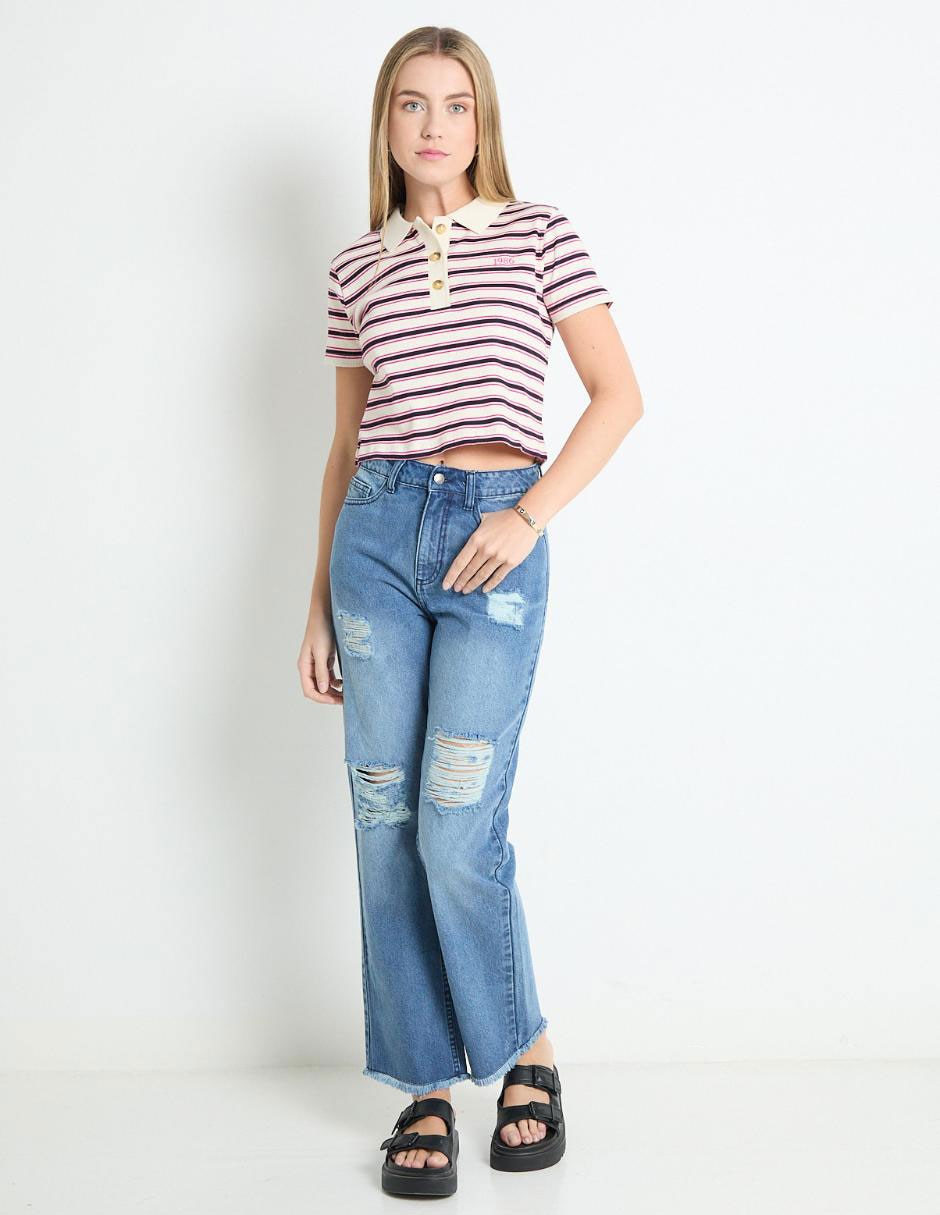JEANS NSM25315, 5, ÍNDIGO DENIM SMEDIO