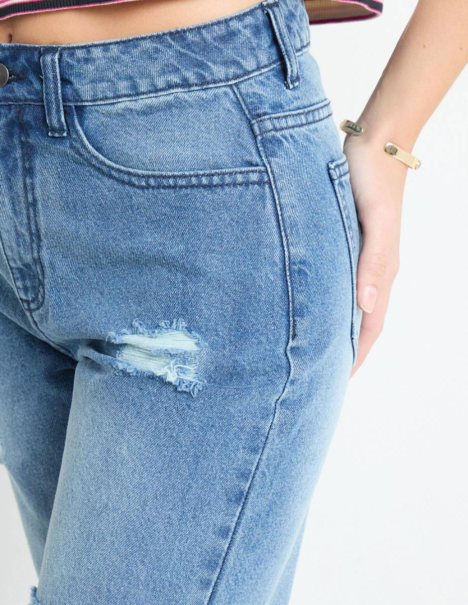 JEANS NSM25315, 5, ÍNDIGO DENIM SMEDIO