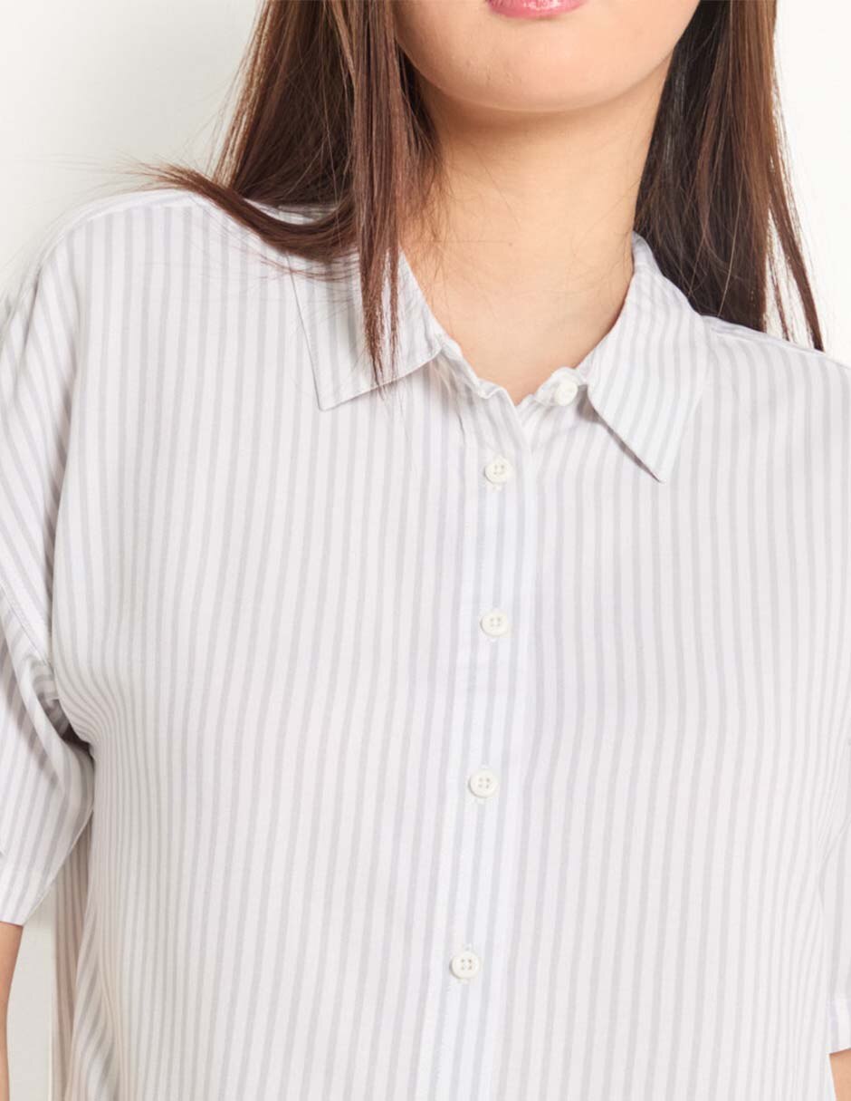 Blusa manga corta para mujer 4