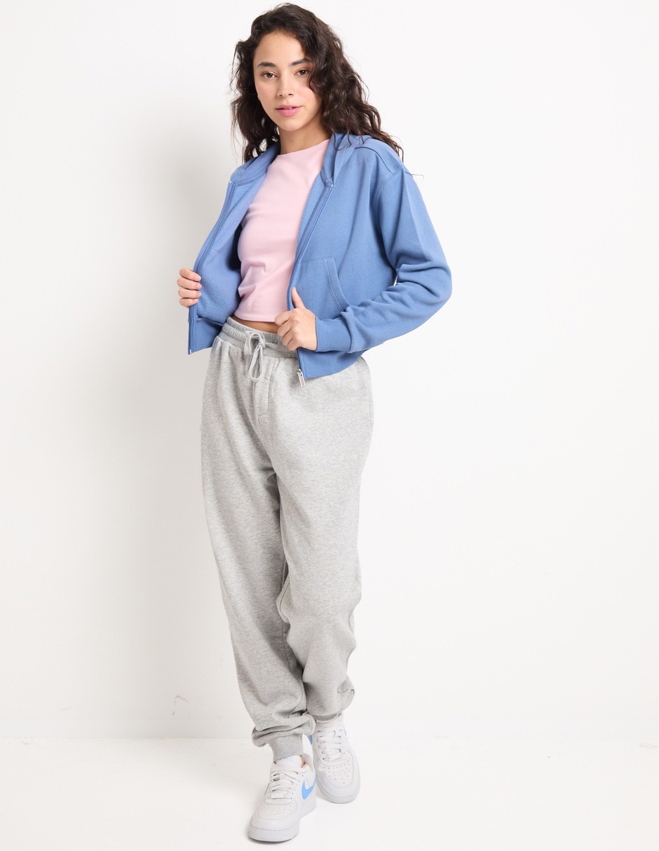 Pants slim con jareta para mujer 3