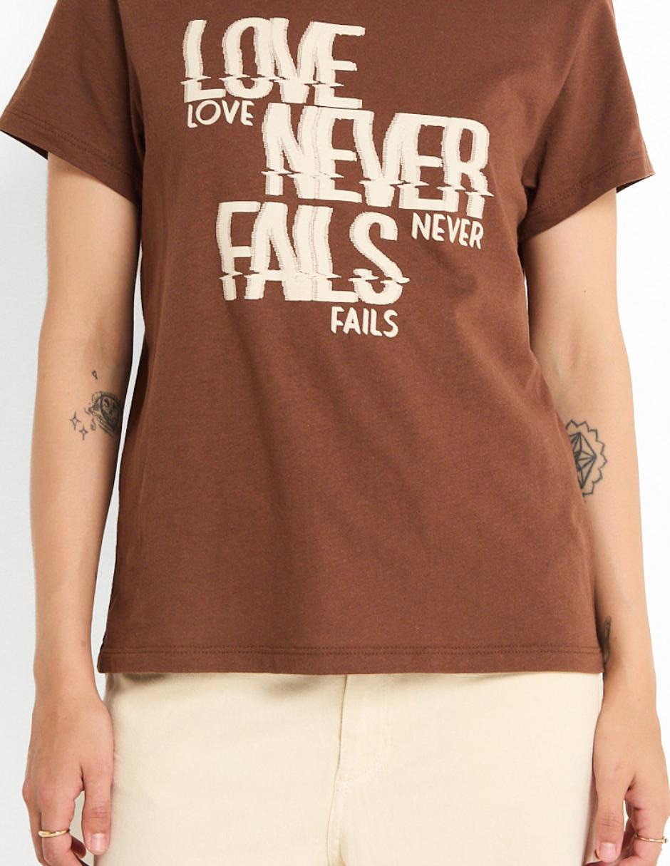 Playera manga corta cuello redondo para mujer 5