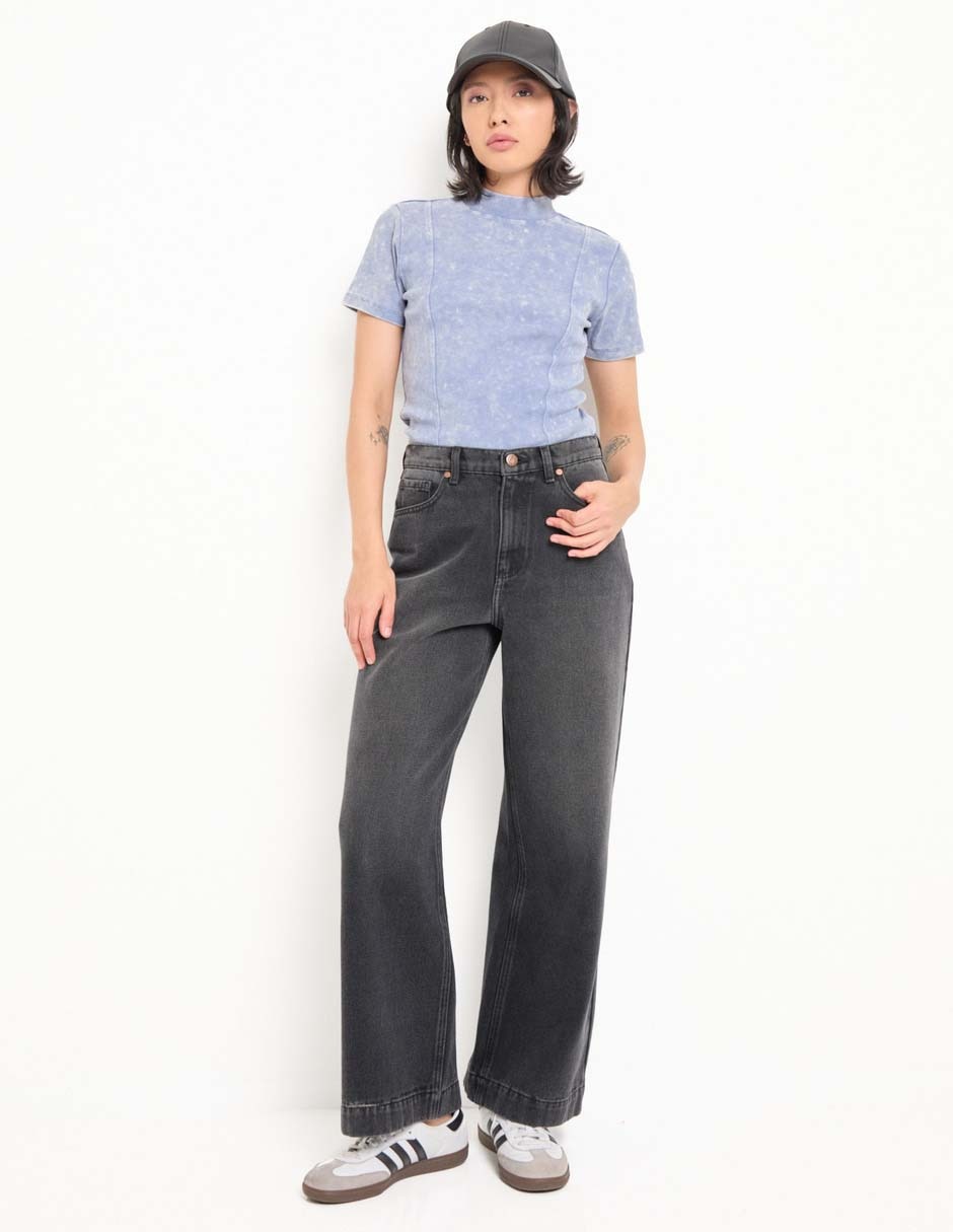 BLUSA NSM25140-09 NON S, G, AZUL ACERO