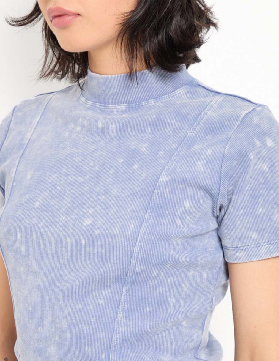 BLUSA NSM25140-09 NON S, G, AZUL ACERO