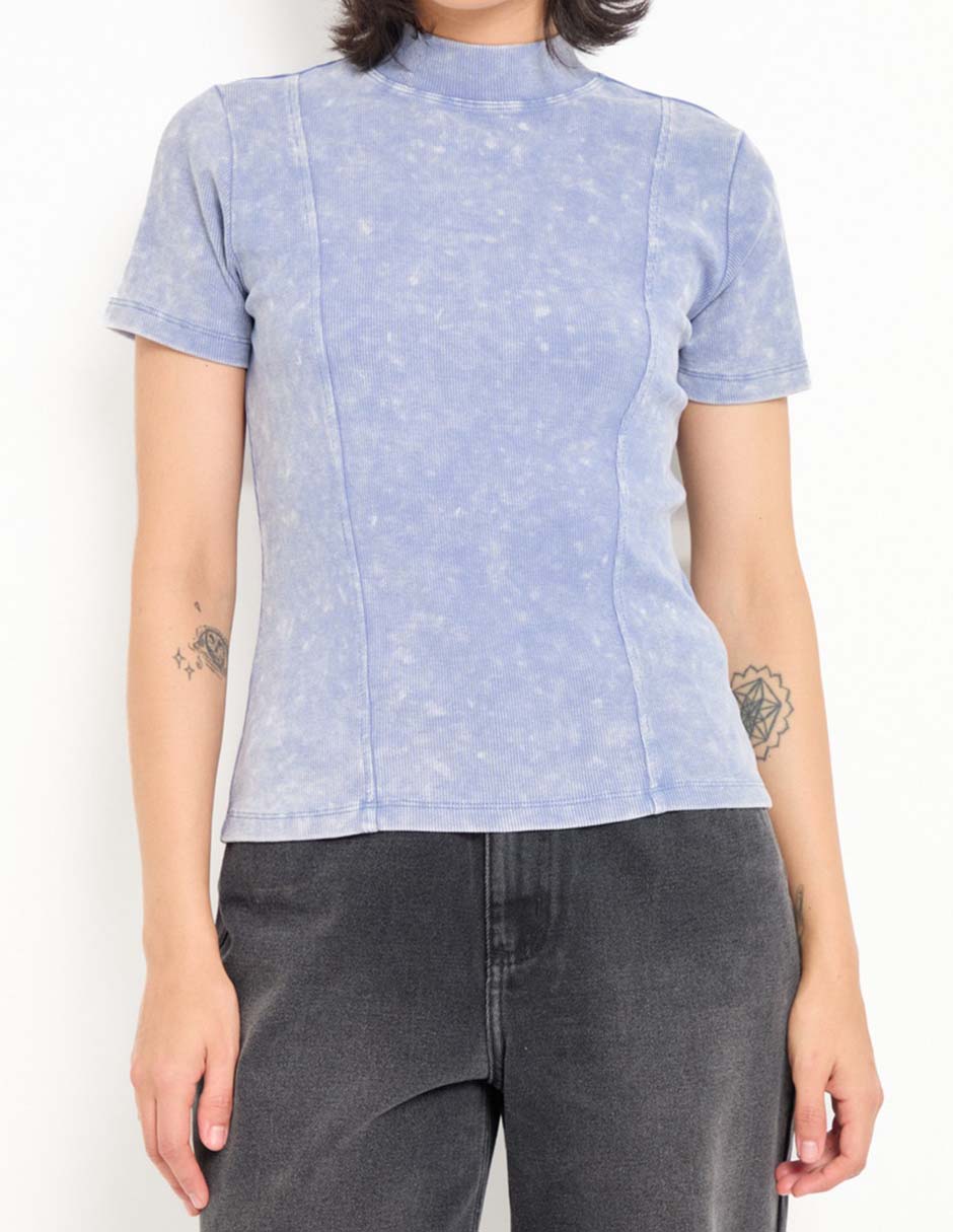 BLUSA NSM25140-09 NON S, G, AZUL ACERO