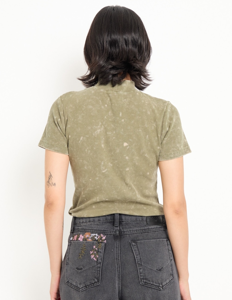 Blusa manga corta para mujer 2