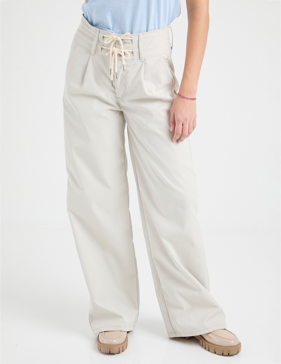 Pantalón relaxed wide leg para mujer Pantalón relaxed wide leg para mujer