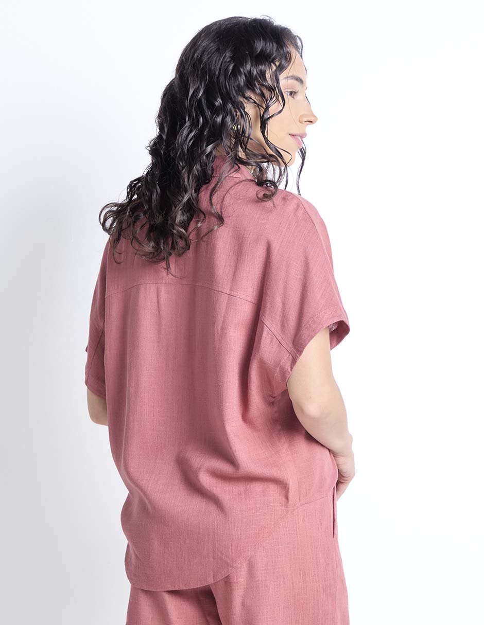 Blusa manga corta para mujer 2