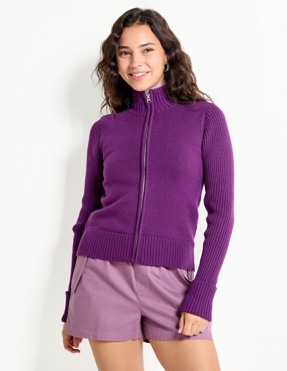 Suéter cuello alto para mujer Suéter cuello alto para mujer