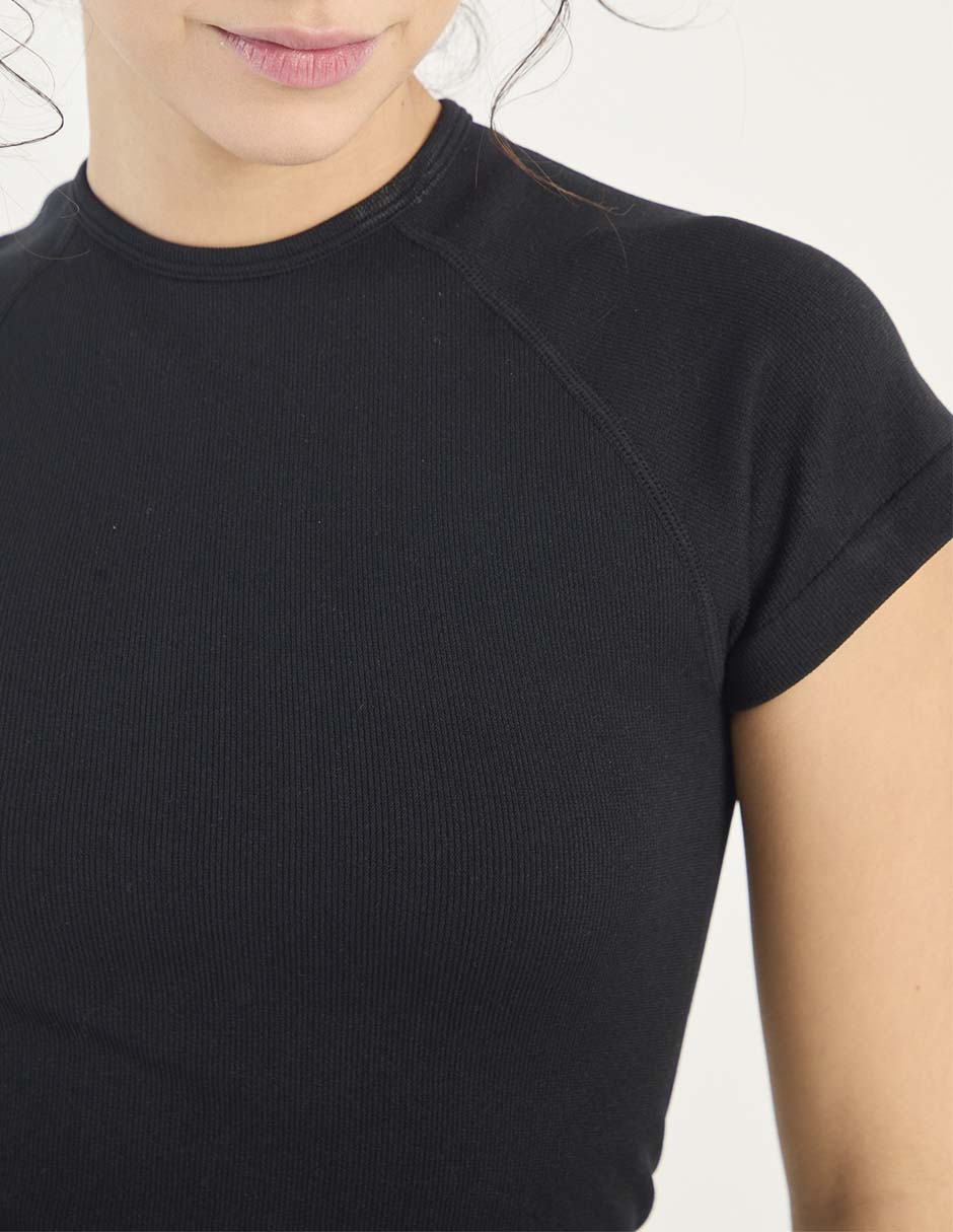 PLAYERA NSM25125-P10 NON STO, G, NEGRO