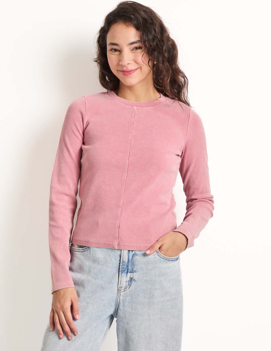 Suéter cuello redondo para mujer Suéter cuello redondo para mujer