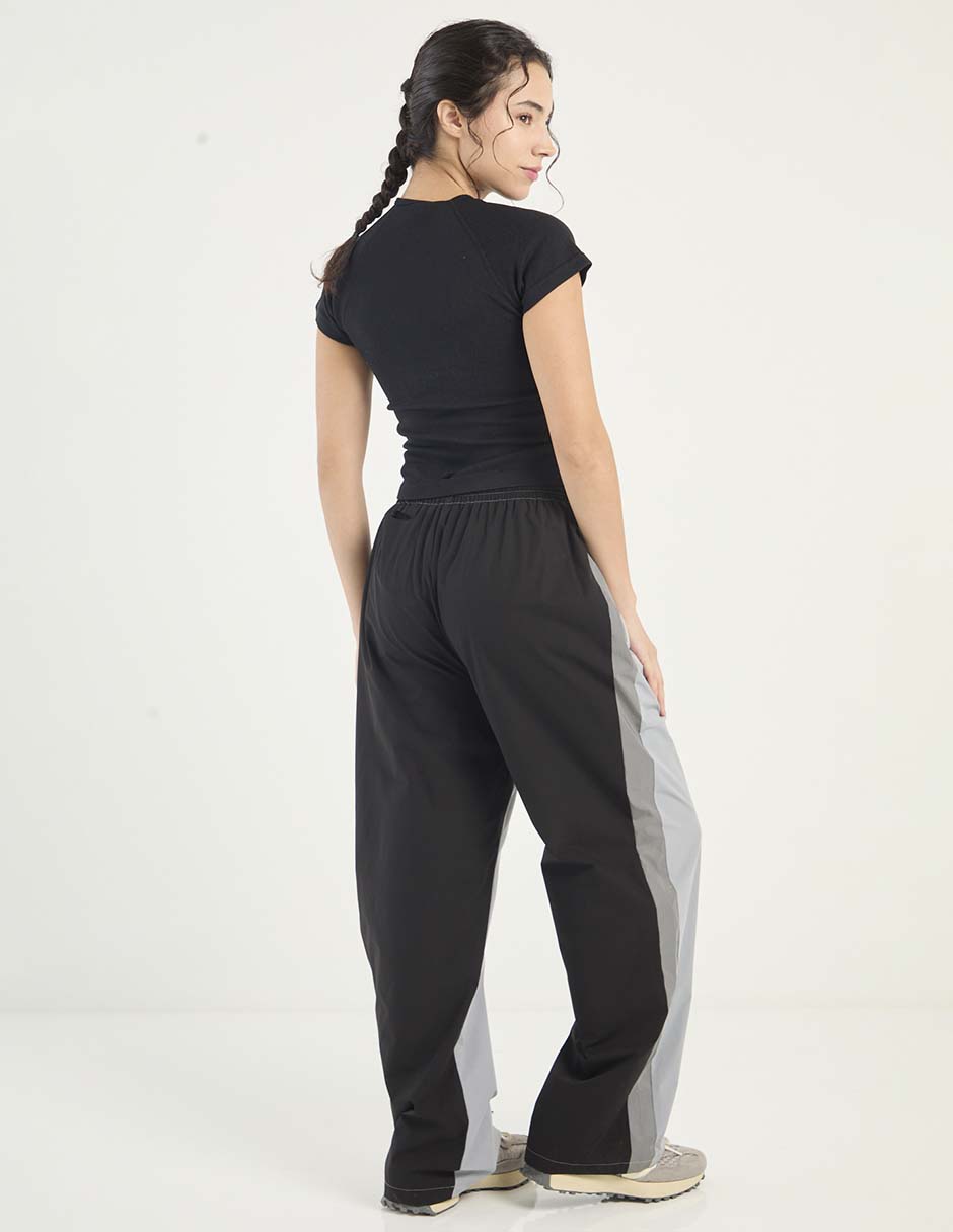 Pants straight con jareta para mujer 2