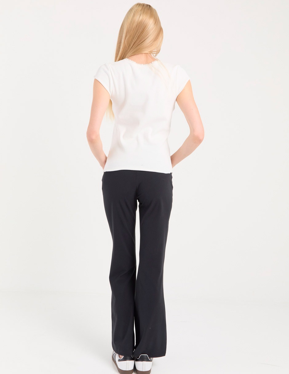 Legging a la cintura con elástico para mujer 2