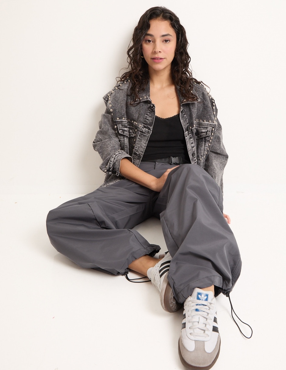 Pantalón cargo relajado para mujer 3