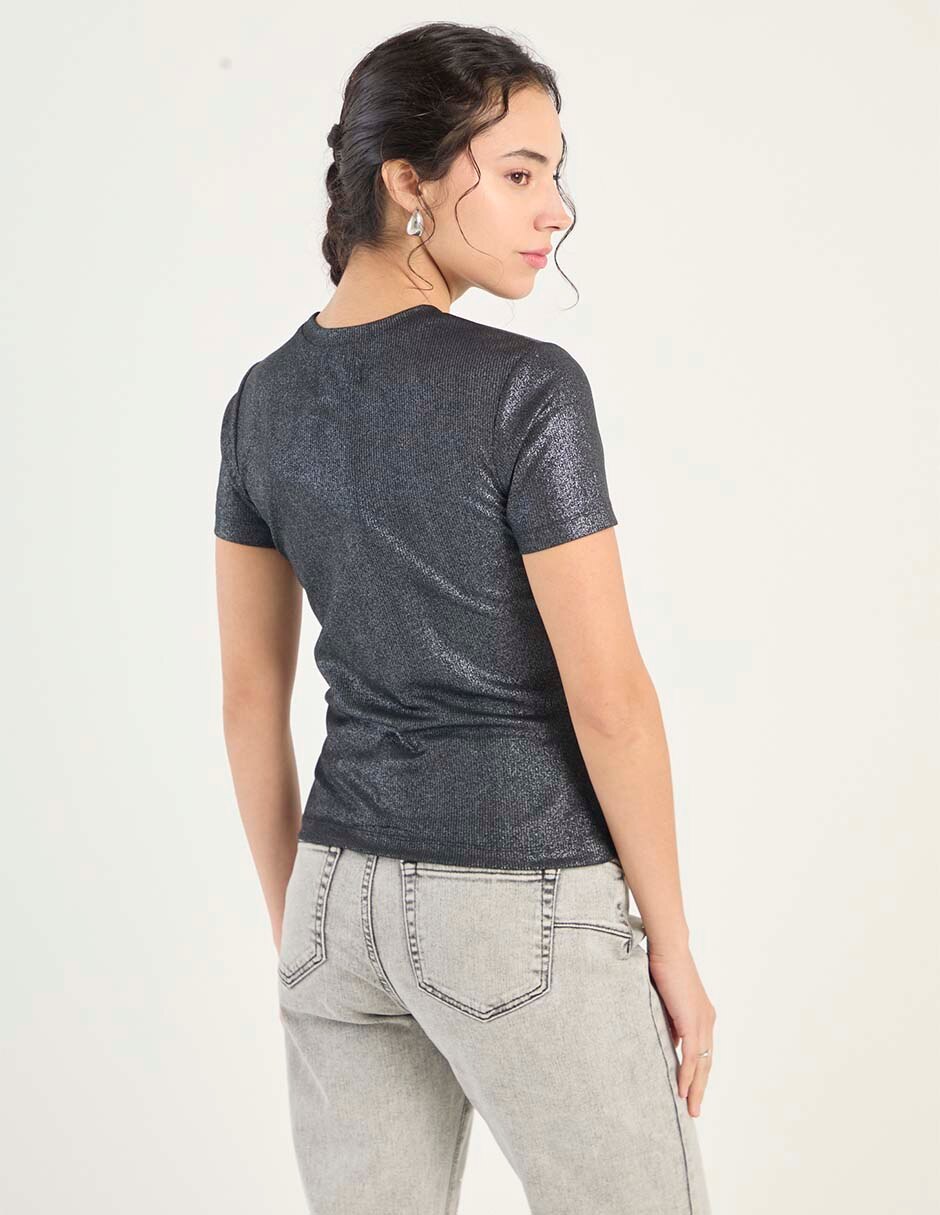 PLAYERA NSM25164-11 NON STOP, M, NEGRO