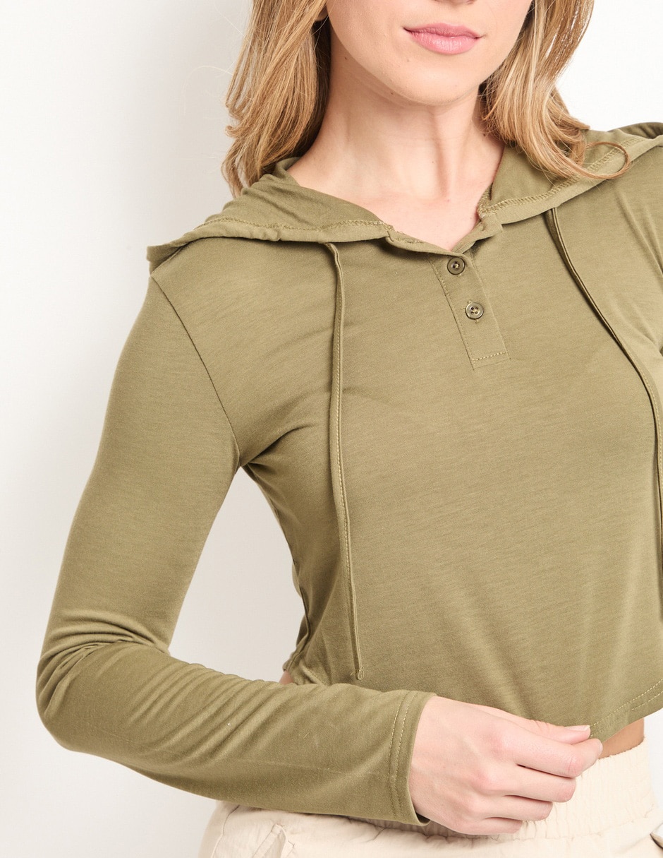 Blusa manga larga para mujer 4