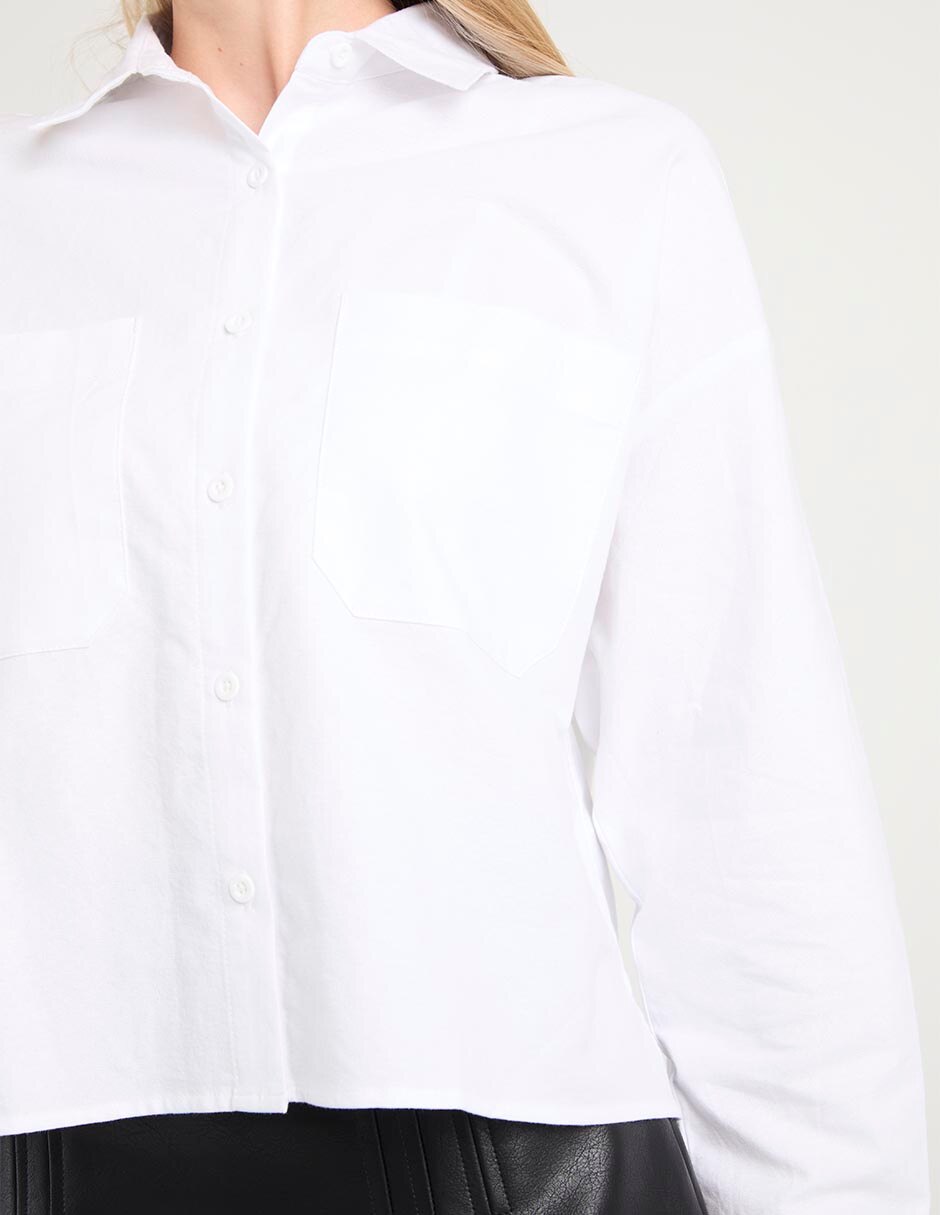 Blusa manga larga para mujer 4