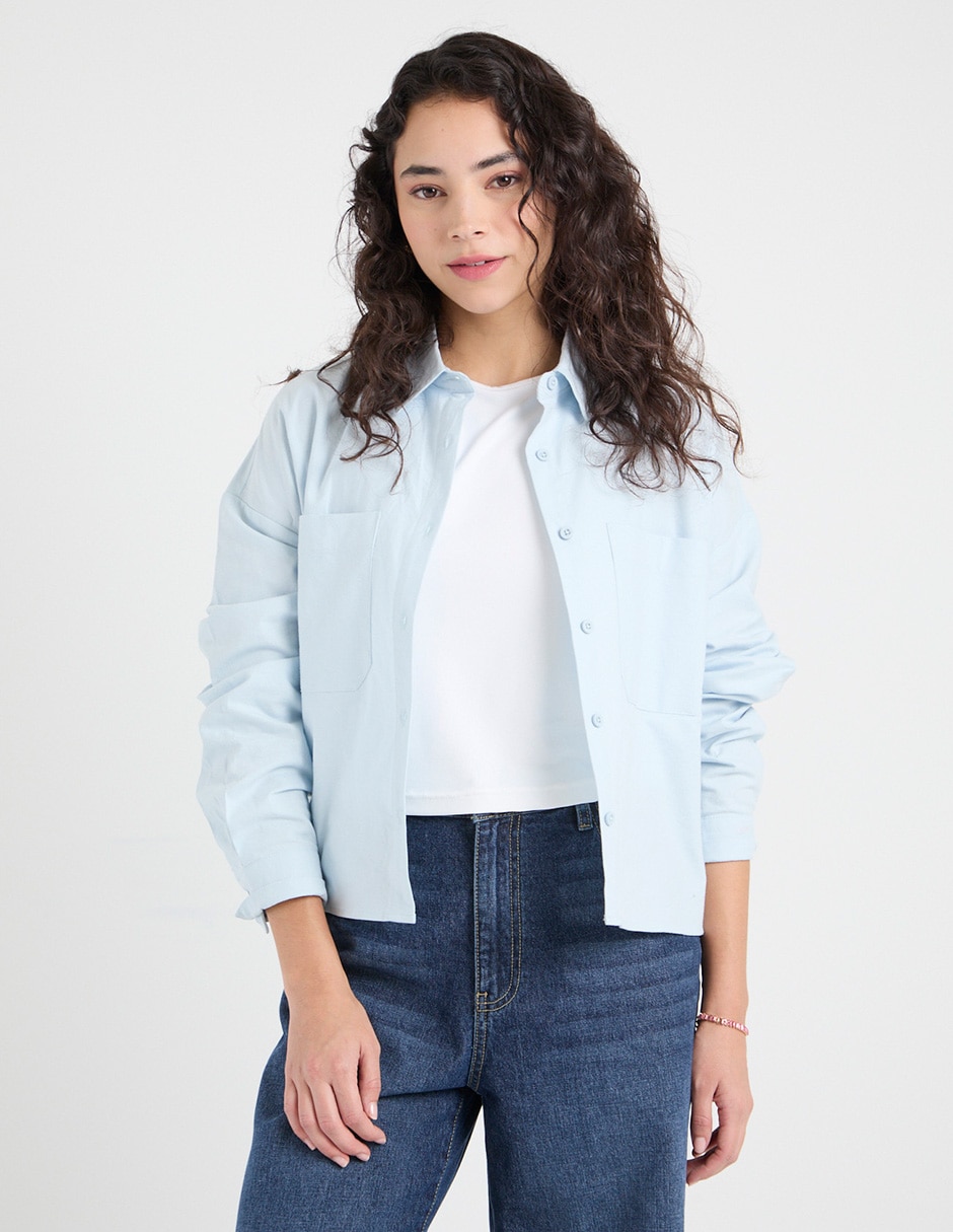 Blusa manga larga para mujer Blusa manga larga para mujer