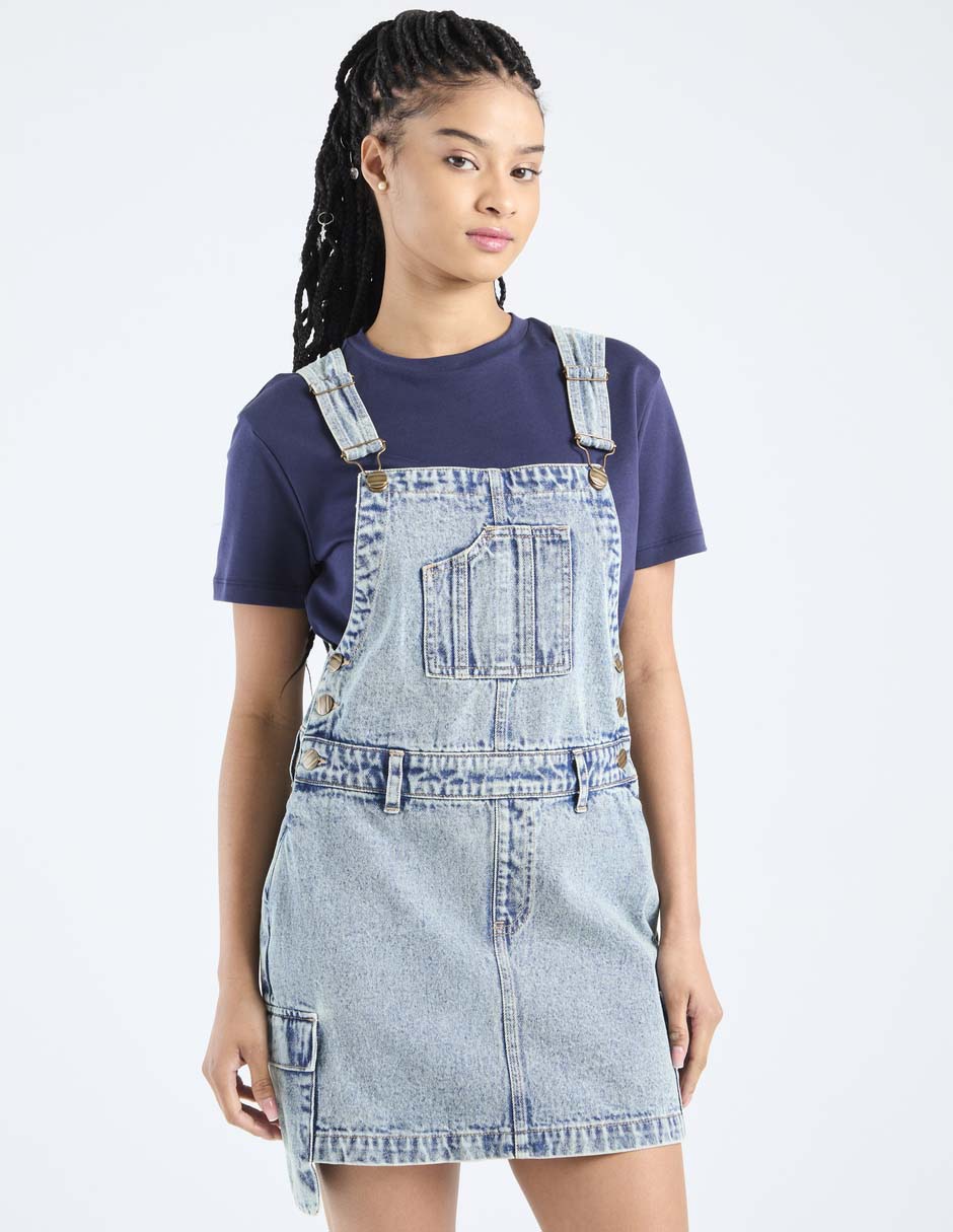 Jumpsuit de mezclilla casual para mujer Jumpsuit de mezclilla casual para mujer