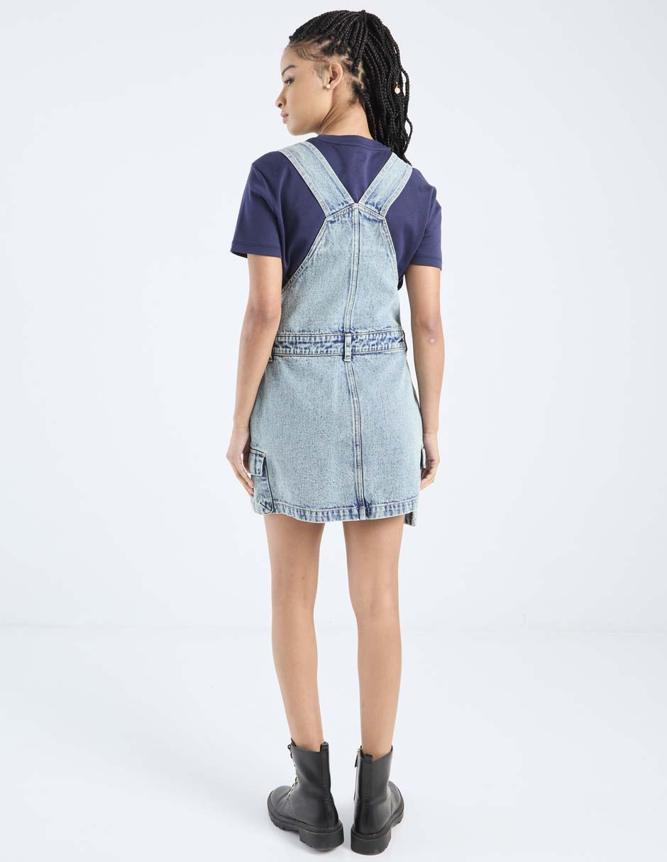 Jumpsuit de mezclilla casual para mujer 2
