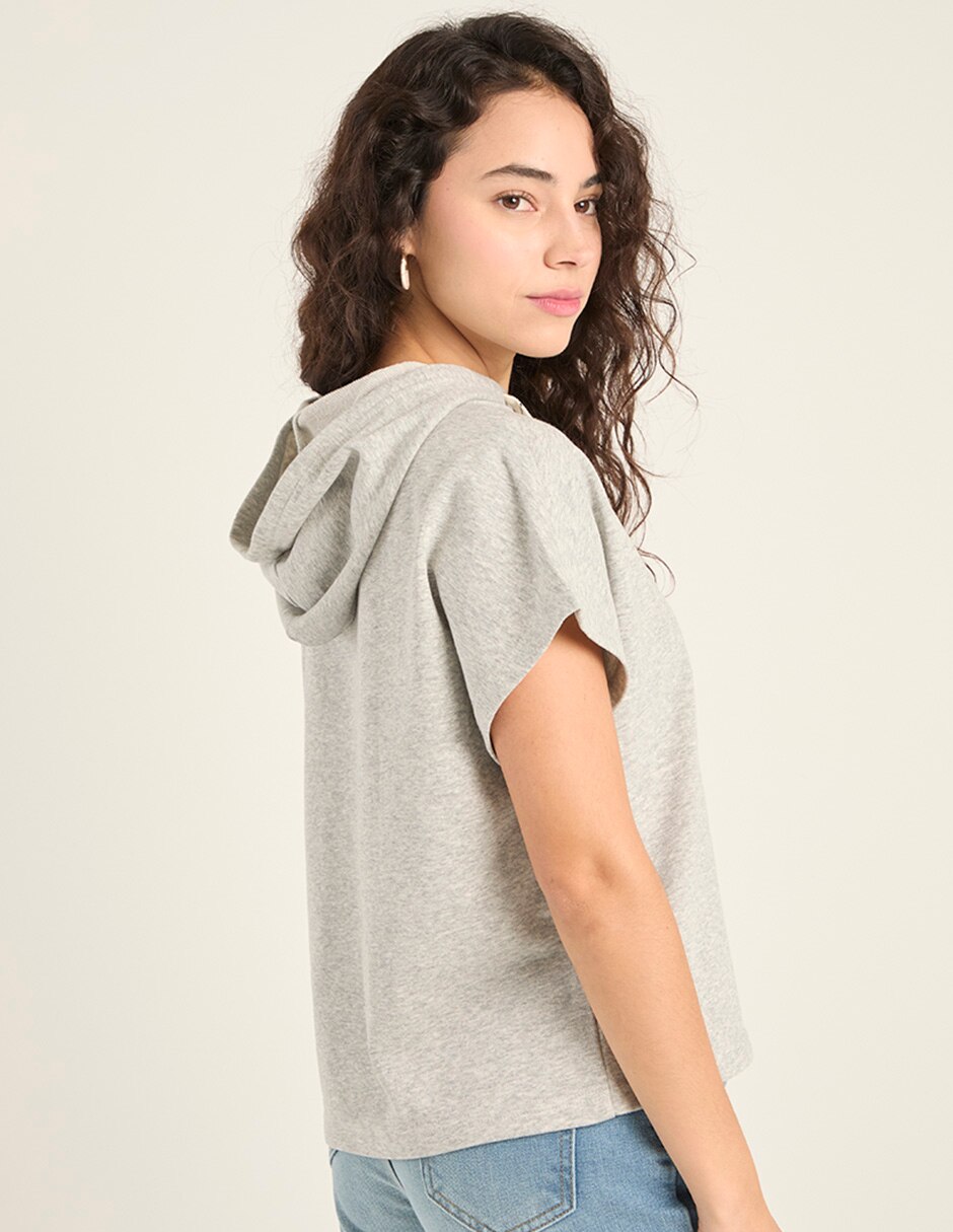 Sudadera con capucha para mujer 7