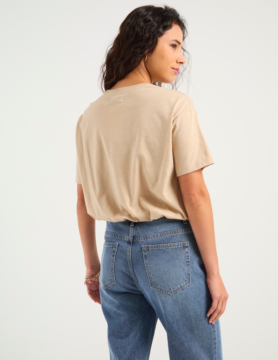 PLAYERA NSM25126-10 NO, G, KHAKI CLARO