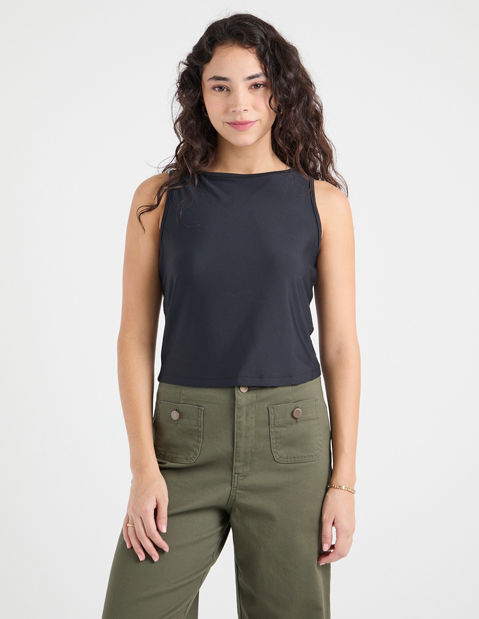 TOP NON STOP, M, NEGRO NSM25375-08