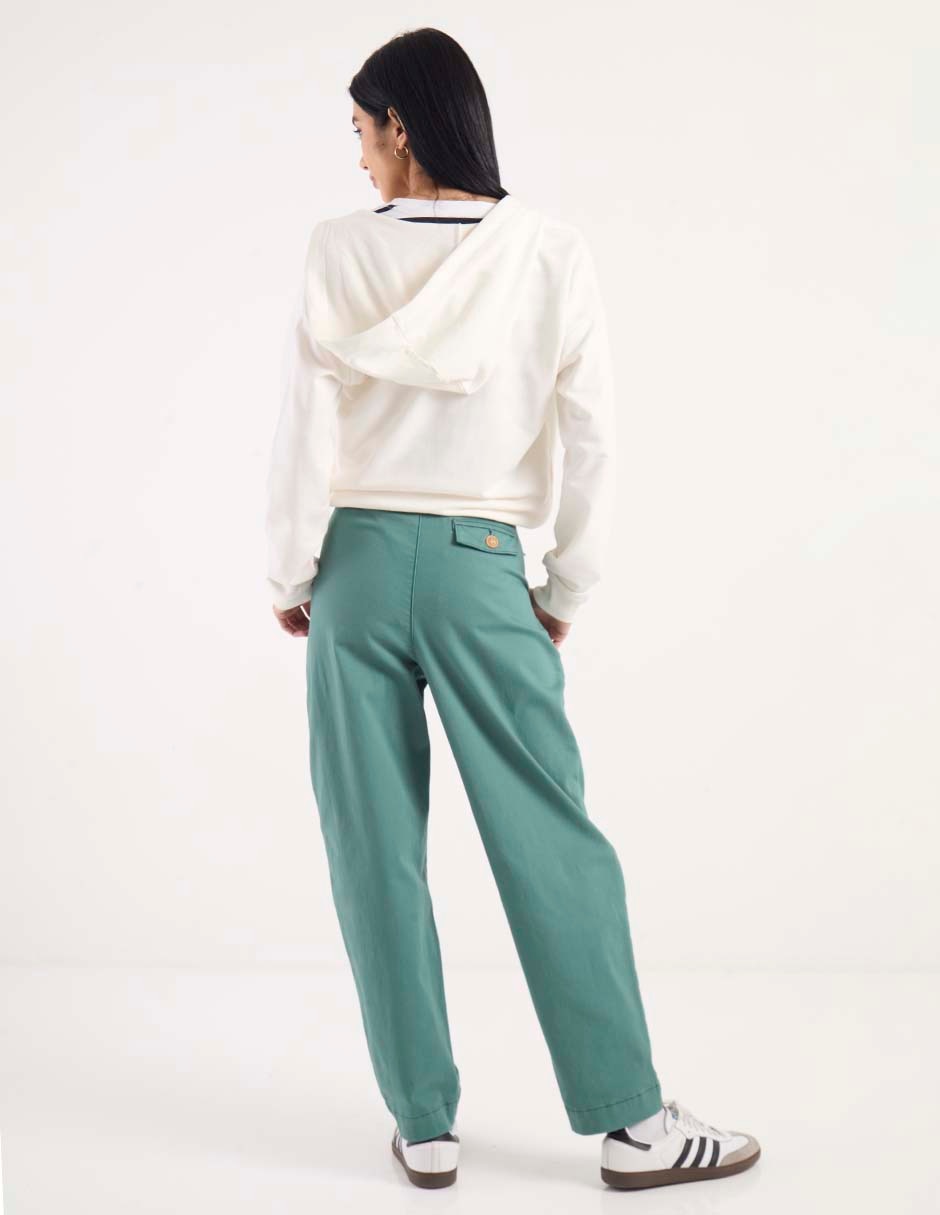 Pantalón relaxed barrel para mujer 2