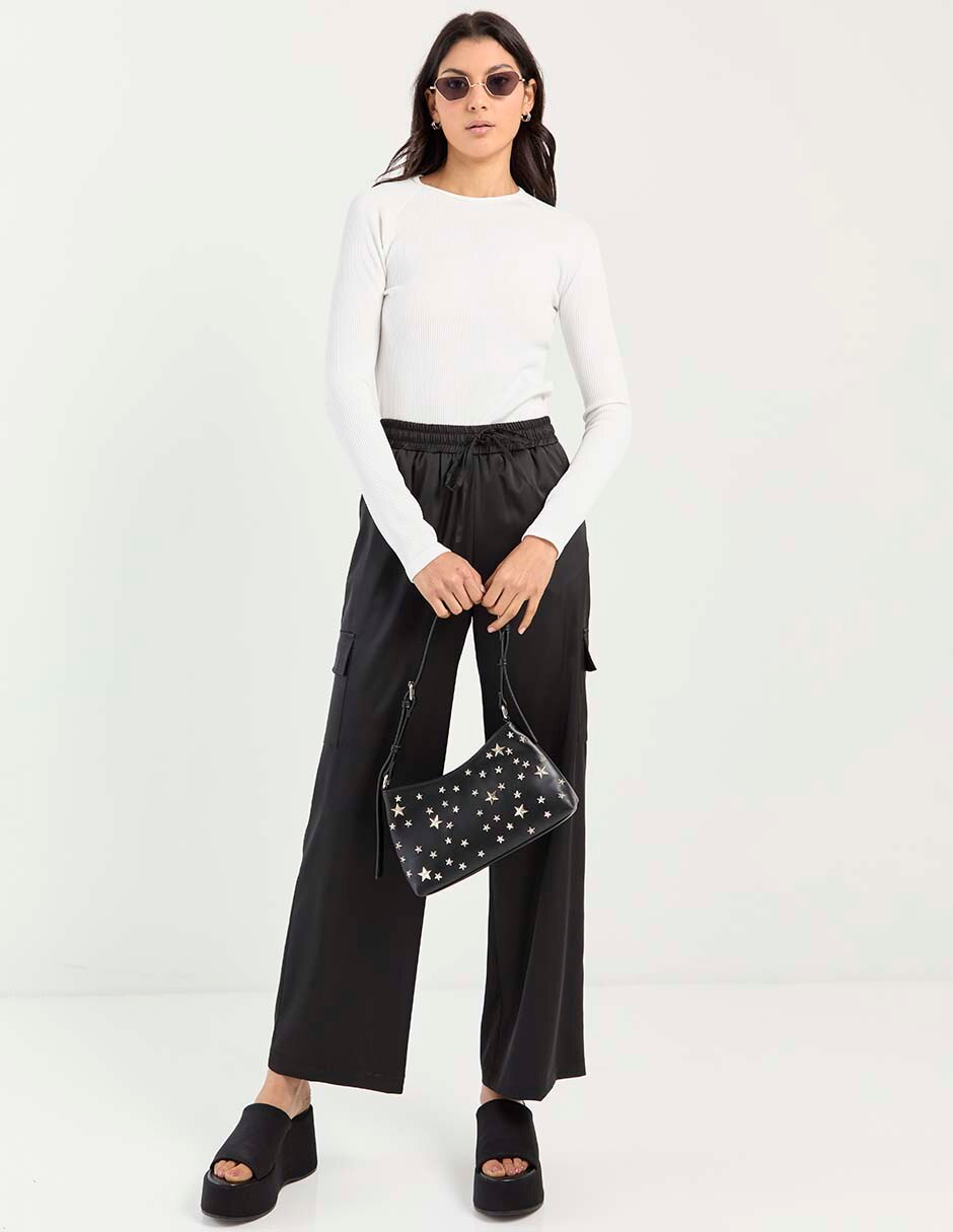 Pantalón cargo straight para mujer 3