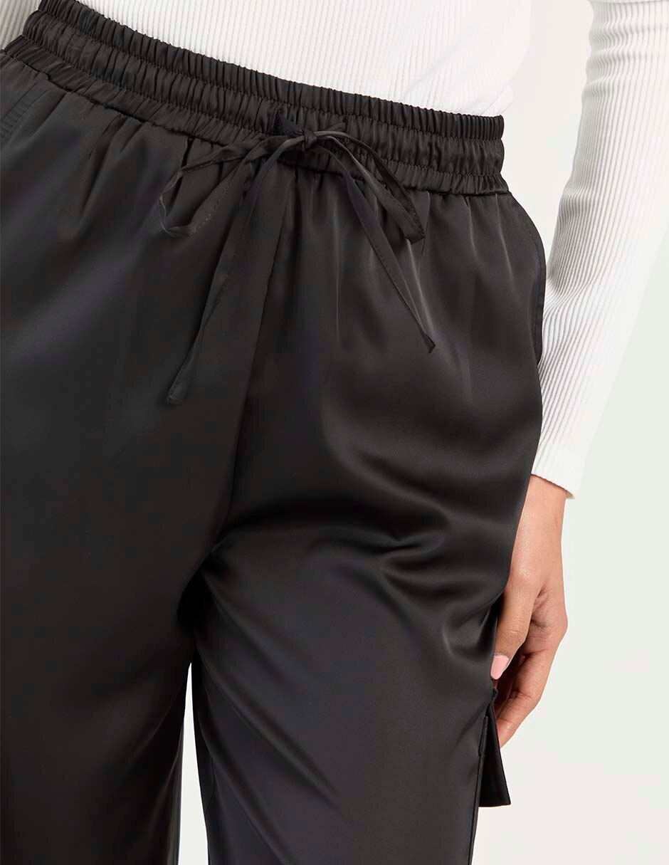 Pantalón cargo straight para mujer 4