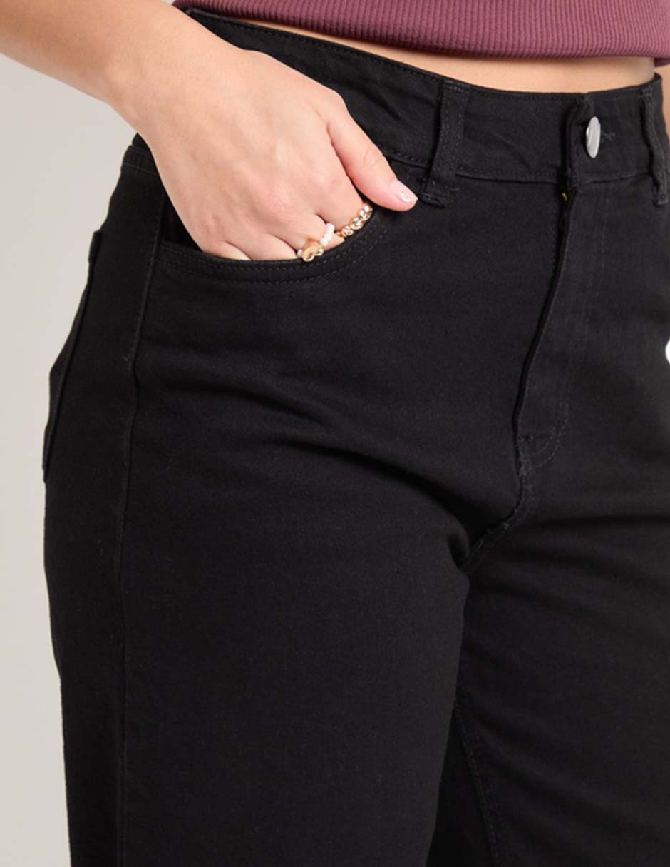 Jeans straight para mujer 4