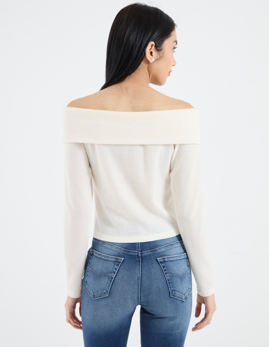 Blusa manga larga para mujer 2