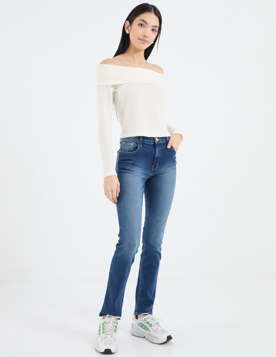 Blusa manga larga para mujer 3
