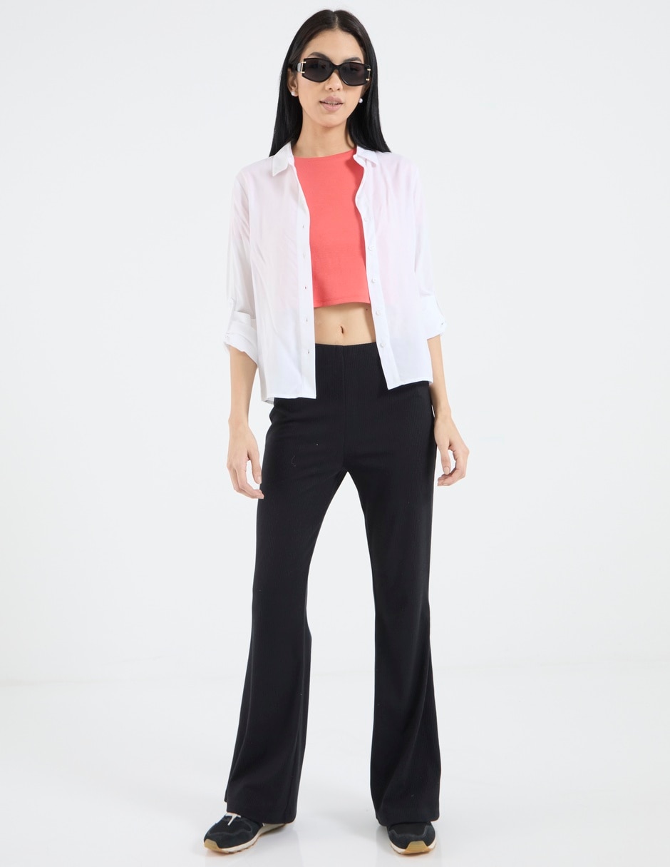 Pantalón amplio para mujer 3