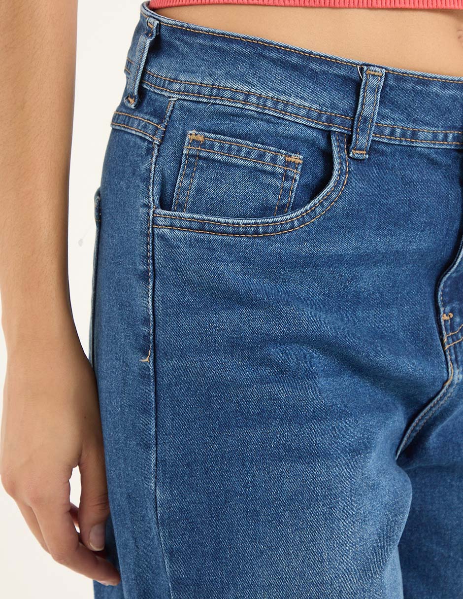 JEANS NSM25419, 7, ÍNDIGO DENIM SMEDIO