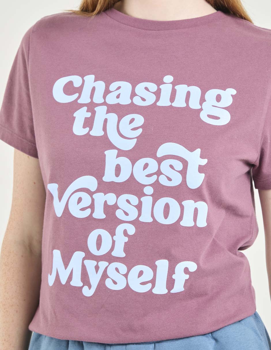 Playera manga corta cuello redondo para mujer 4