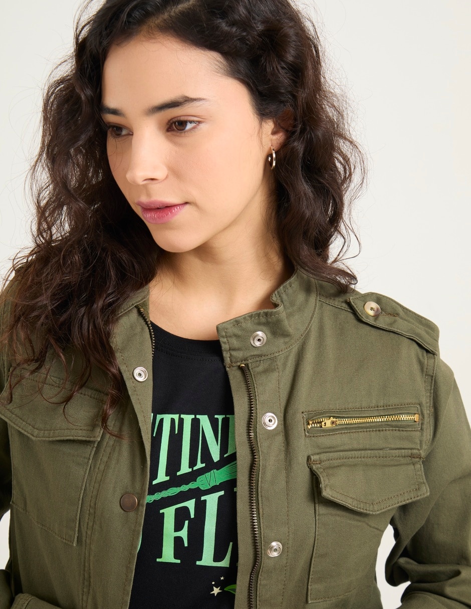 Chamarra casual para mujer 4