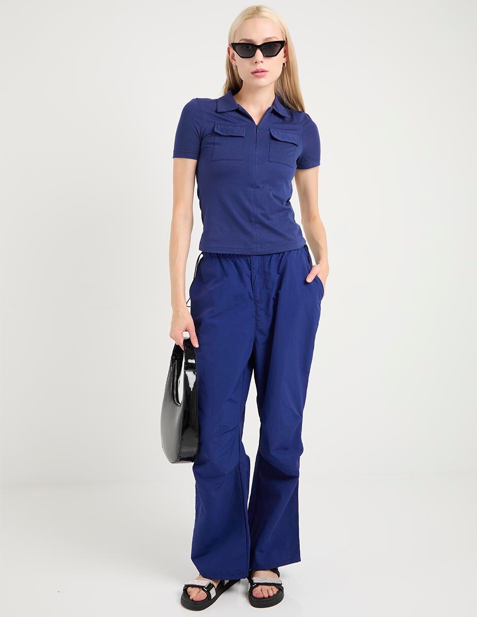 BLUSA NSM25358-07 NON STOP L, EG, NAVY